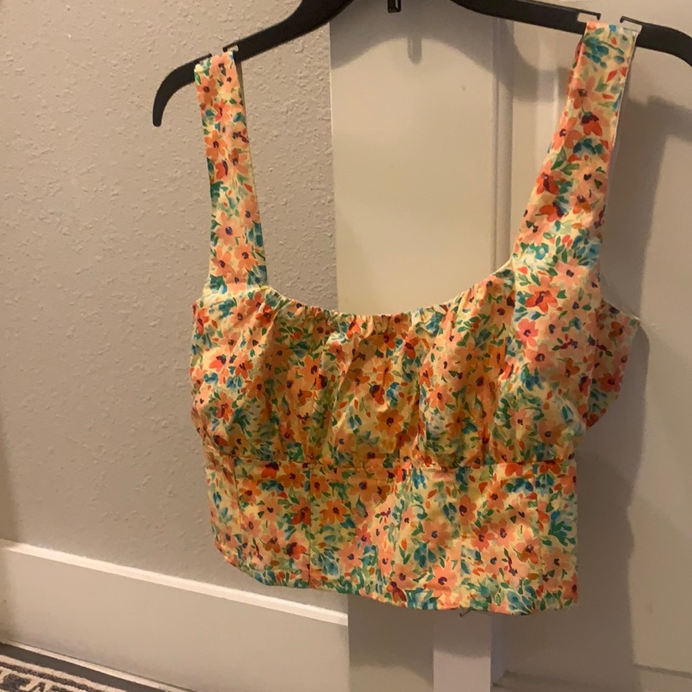 Lovers and Friends Floral Crop Top